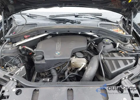 2017 BMW X3 xDrive28I из США, поврежденный, VIN 5UXWX9C35H0W77944